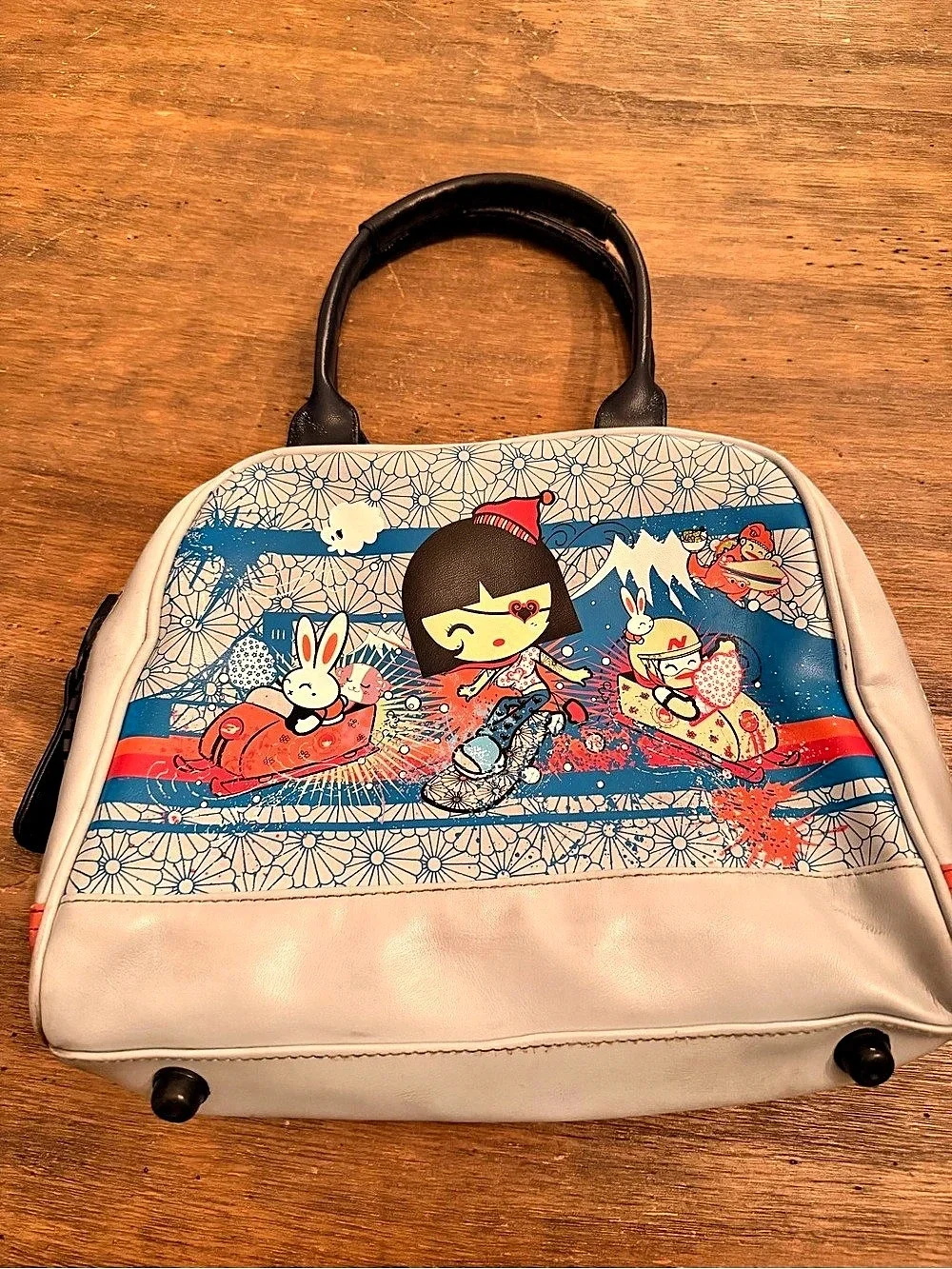 Nozu4u Project Yumpop Bon Bon Airways Bowler Satchel FAIR